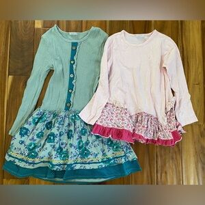 Naartjie Girl’s Dress and Top Size 10 and 9 Years